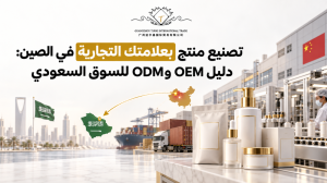 تصنيع منتج بعلامتك التجارية في الصين